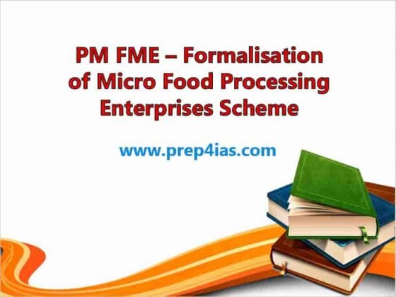 PM FME – Formalisation of Micro Food Processing Enterprises Scheme 1