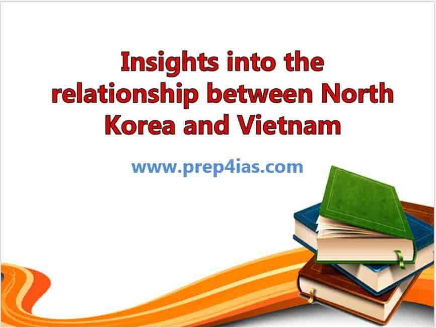 Insights into the relationship between North Korea and Vietnam